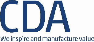 CDA corporate logo mit claim CYMK